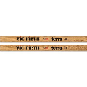 VIC-FIRTH 5BT American Classic Terra Series Drumsticks, Wood Tip
