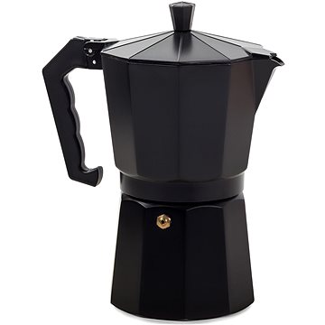 VERK 07043 Kotyogós kávéfőző, 9 adagos, 450 ml, fekete