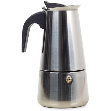 VERK 07007 Kotyogós kávéfőző, 6 csészés, 300 ml, ezüst