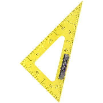 WISSNER tálára, háromszög 60°, sárga