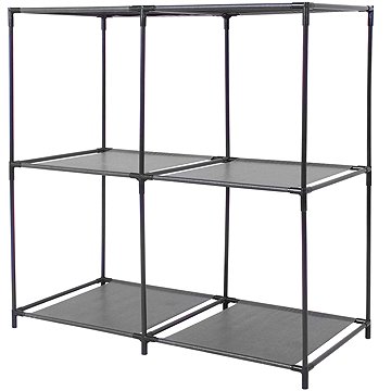 DOCHTMANN Kallax tároló állvány dobozok számára, 68,5×34,5×70 cm, 4 polcos