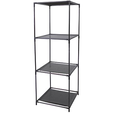 DOCHTMANN Kallax, 34,5×34,5×104 cm, 3 polcos tároló állvány dobozok számára