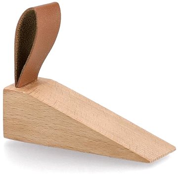 ZELLER Zarážka dveří dřevěný klín 11 × 3,5 × 3 cm