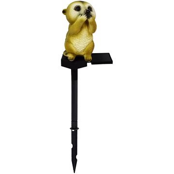 APT Napelemes kerti LED lámpa, mormota, 40 cm
