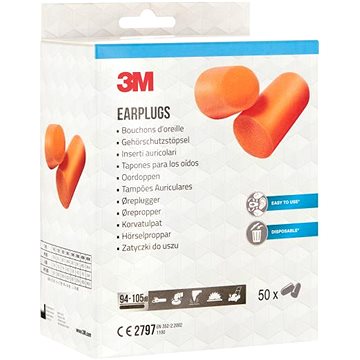 3M™ Zajvédő füldugó, 50 pár
