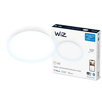 WiZ Dimmable Adria mennyezeti lámpa 17 W, hideg fehér
