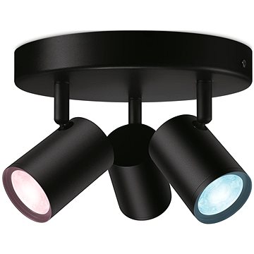 WiZ IMAGEO Colors 3x5 W kerek, fekete