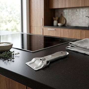 XAVAX Kerámialapos tűzhely kaparó fém pengével