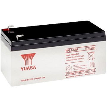 YUASA 12V 3.2Ah karbantartásmentes ólomsavas akkumulátor NP3.2-12