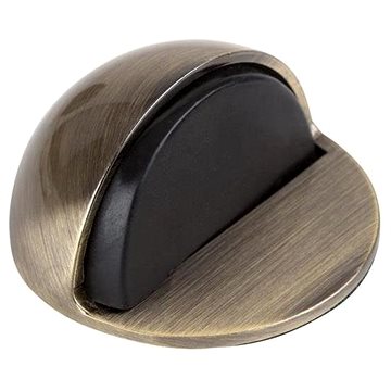 Ajtóütköző, 45×24 mm, öntapadó, barna