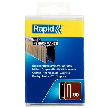 Rapid Tűzőkapocs, 90 / 20 mm, 3000 db, műanyag dobozban