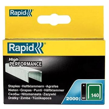 RAPID tűzőkapocs 140/10 mm, 2000 db, dobozban