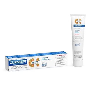 CURASEPT Biosmalto Junior gyermek, gyümölcsös 7-12 éves korig 75 ml
