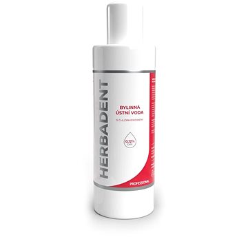 HERBADENT Professional gyógynövényes szájvíz CHX-szel 240 ml