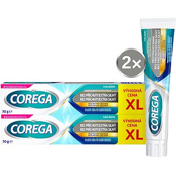 COREGA, ízesítés nélkül, extra erős, XL 2×70 g