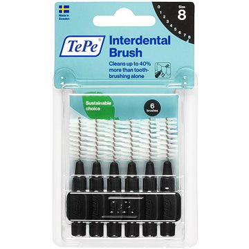 TePe MK Original, 1,5 mm, fekete, 6 db