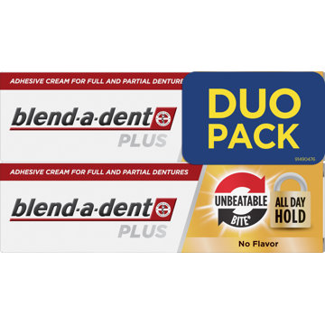 Blend-a-dent Plus Unbeatable Bite, 2 × 40 ml