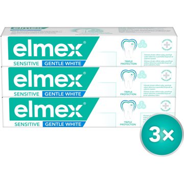 ELMEX Sensitive Gentle White 3 x 75ml