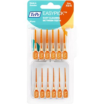 TEPE EasyPick™ Szilikon fogpiszkáló - XS/S, 36 db