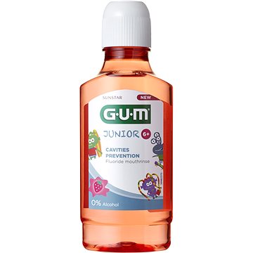 GUM Junior Cavities Prevention Fluorid 300 ml - Szájvíz