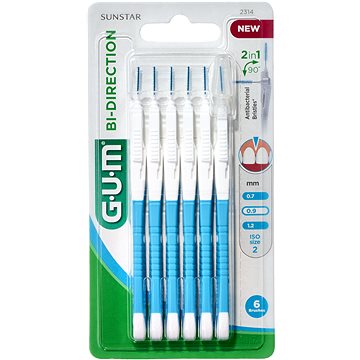 GUM BI-DIRECTION Ultra 0,9 mm, ISO 2, 6 db