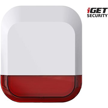 iGET SECURITY EP11 - akkumulátorról vagy hálózatról működő kültéri sziréna, iGET M5-4Ghez