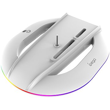 iPega P5S035SA Függőleges állvány + RGB - PS5 Slim / PS5 Pro White