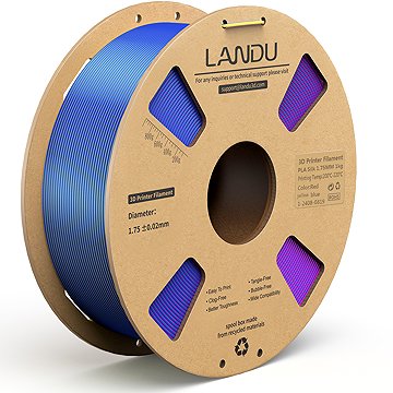 Landu PLA Silk Tri Color Red-yellow-blue 1kg
