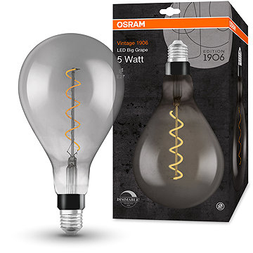 OSRAM Dimmelhető LED izzó, E27, 4 W, VINTAGE GRAPE, meleg fehér
