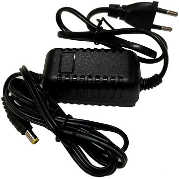 Stabilizált DC 12 V/1 A tápegység műanyag házban