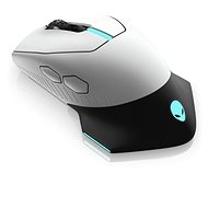 Gamer egér Dell Alienware Wired/Wireless AW610M Gaming Lunar Light - Herní myš