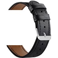 Szíj Eternico Leather Band universal Quick Release 22mm fekete