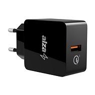 Hálózati adapter AlzaPower Q100 Quick Charge 3.0 fekete - Nabíječka do sítě