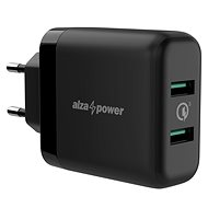AlzaPower Q200 Quick Charge 3.0 fekete - Hálózati adapter
