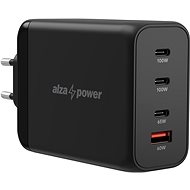 Hálózati adapter AlzaPower G500 Fast Charge 200W fekete