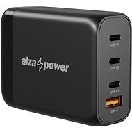 Hálózati adapter AlzaPower M400 Multi Charge Power Delivery 120 W fekete - Nabíječka do sítě