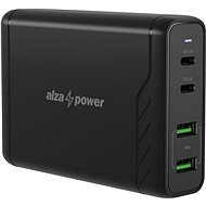 Hálózati adapter AlzaPower M300 Multi Charge Power Delivery 100 W fekete - Nabíječka do sítě