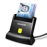 AXAGON CRE-SM4N Smart card / ID card StandReader, USB-A cable 1.3 m - Elektronikus személyi igazolvány olvasó