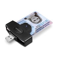AXAGON CRE-SM5 ID Card PocketReader - Elektronikus személyi igazolvány olvasó