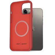 AlzaGuard Magnetic Silicone iPhone 13 Pro Max piros tok - Telefon tok