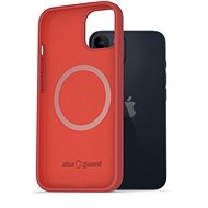 AlzaGuard iPhone 14 piros  mágneses szilikon tok - Telefon tok