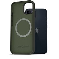 AlzaGuard iPhone 14 zöld mágneses szilikon tok - Telefon tok