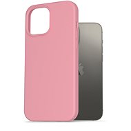 AlzaGuard Premium Liquid Silicone Case iPhone 13 Pro Max rózsaszín tok - Telefon tok
