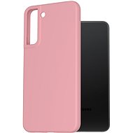 Telefon tok AlzaGuard Premium Liquid Silicone Case a Samsung Galaxy S22 Plus készülékhez - rózsaszín - Kryt na mobil