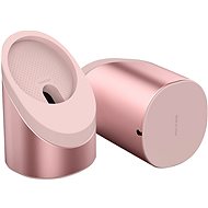 Ahastyle alumínium-szilikon magsafe állvány 360°, rózsaszín - MagSafe töltő tartó