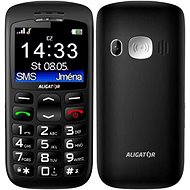 Aligator A670 Senior Black - Mobiltelefon