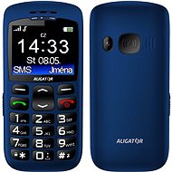 Aligator A670 Senior Blue - Mobiltelefon