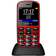 Aligator A690 Senior piros - Mobiltelefon