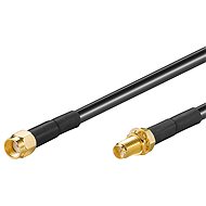 Koax kábel OEM antennakábel RG58 RP-SMA(M) - RP-SMA(F), 2m - Koaxiální kabel