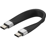 Adatkábel AlzaPower FlexCore USB-C to USB-C 2.0, 5A, 100W - Datový kabel